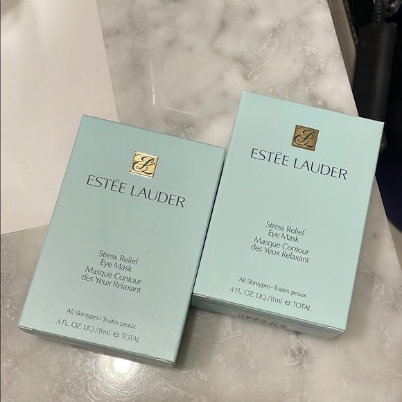 Estee Lauder Other - Estée Lauder Stress Relief Eye Mask - Mint Blue Packaging